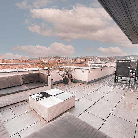 Ferienwohnung Luxurious Penthouse Stuttgart Exterior foto