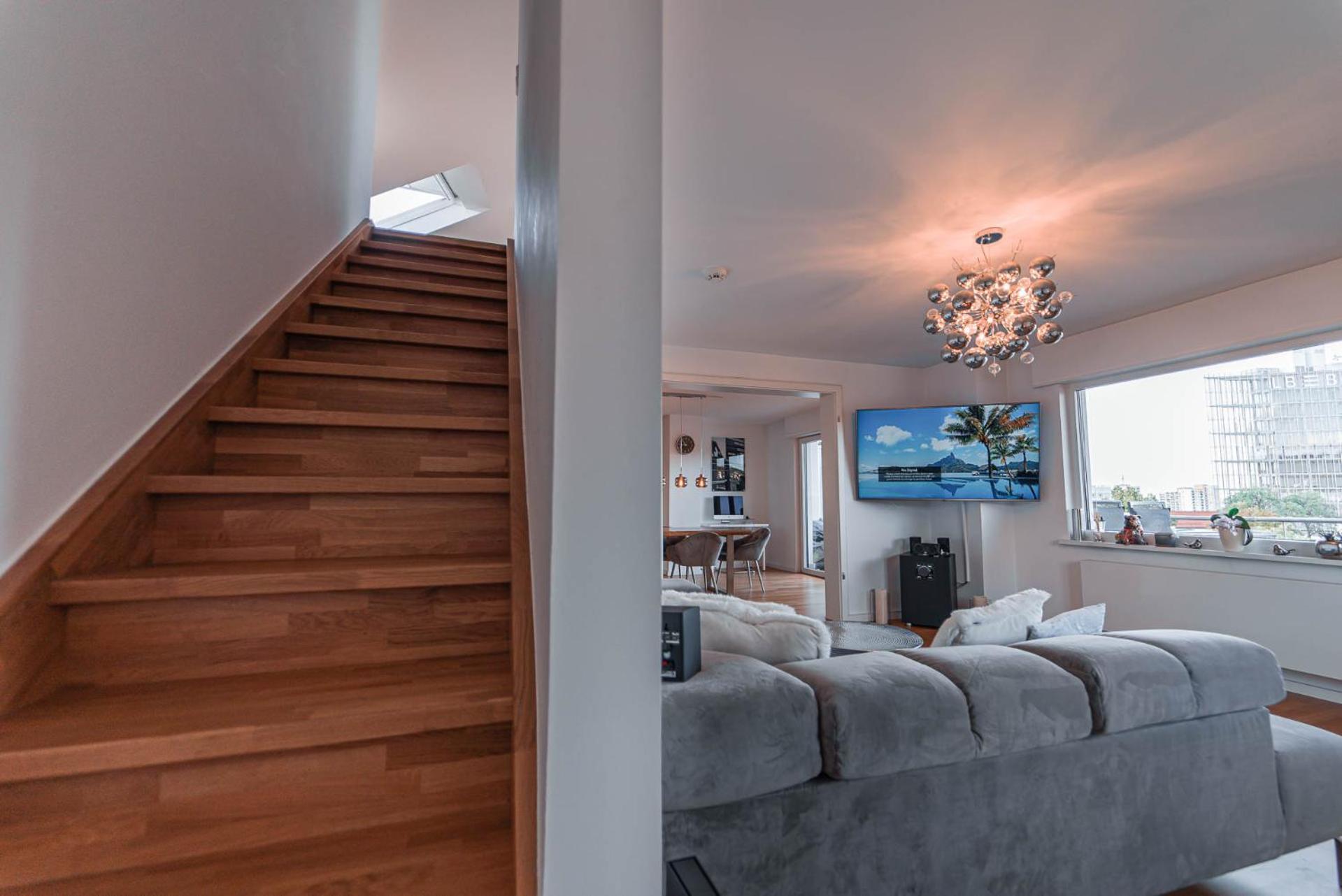 Ferienwohnung Luxurious Penthouse Stuttgart Exterior foto